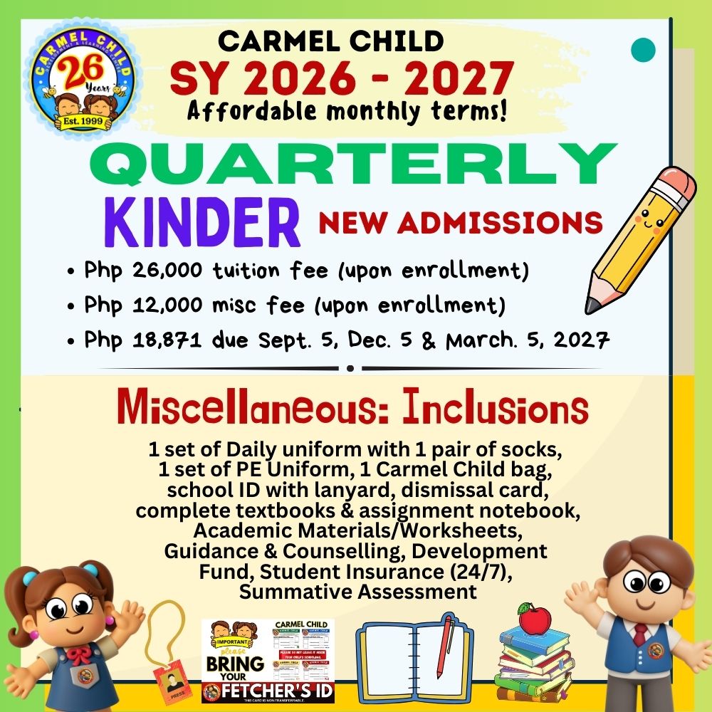 Kindergarten Quarterly