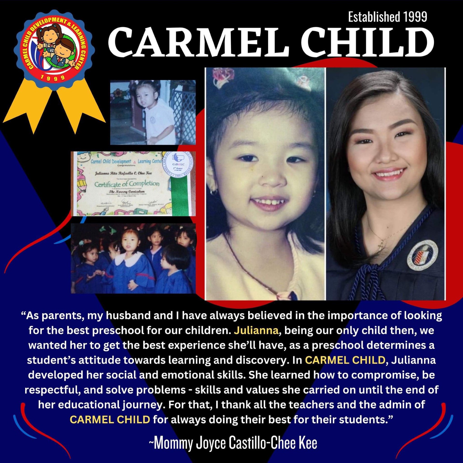 Highlight 1 - Carmel Child