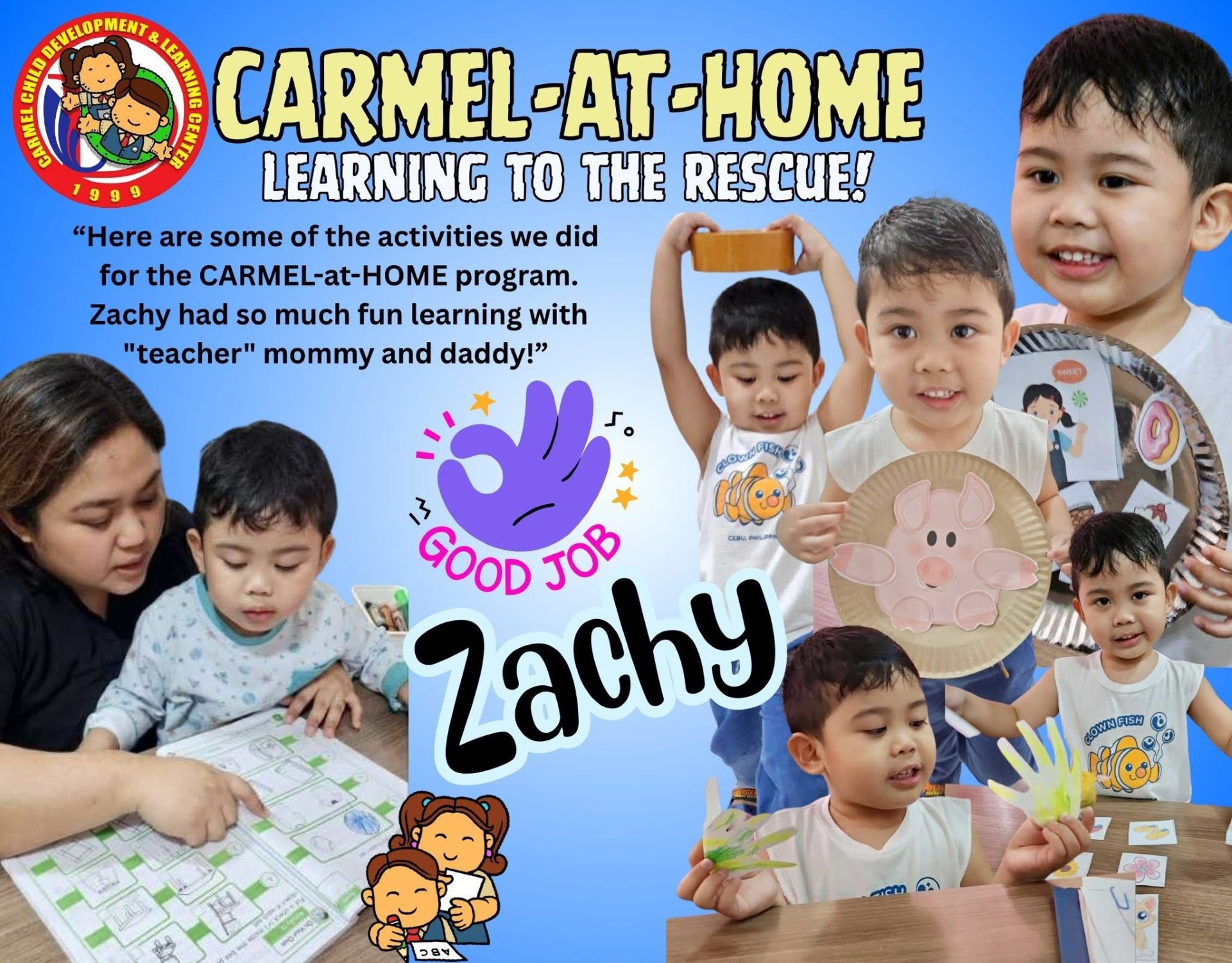 Highlight 10 - Carmel Child testimonial or achievement