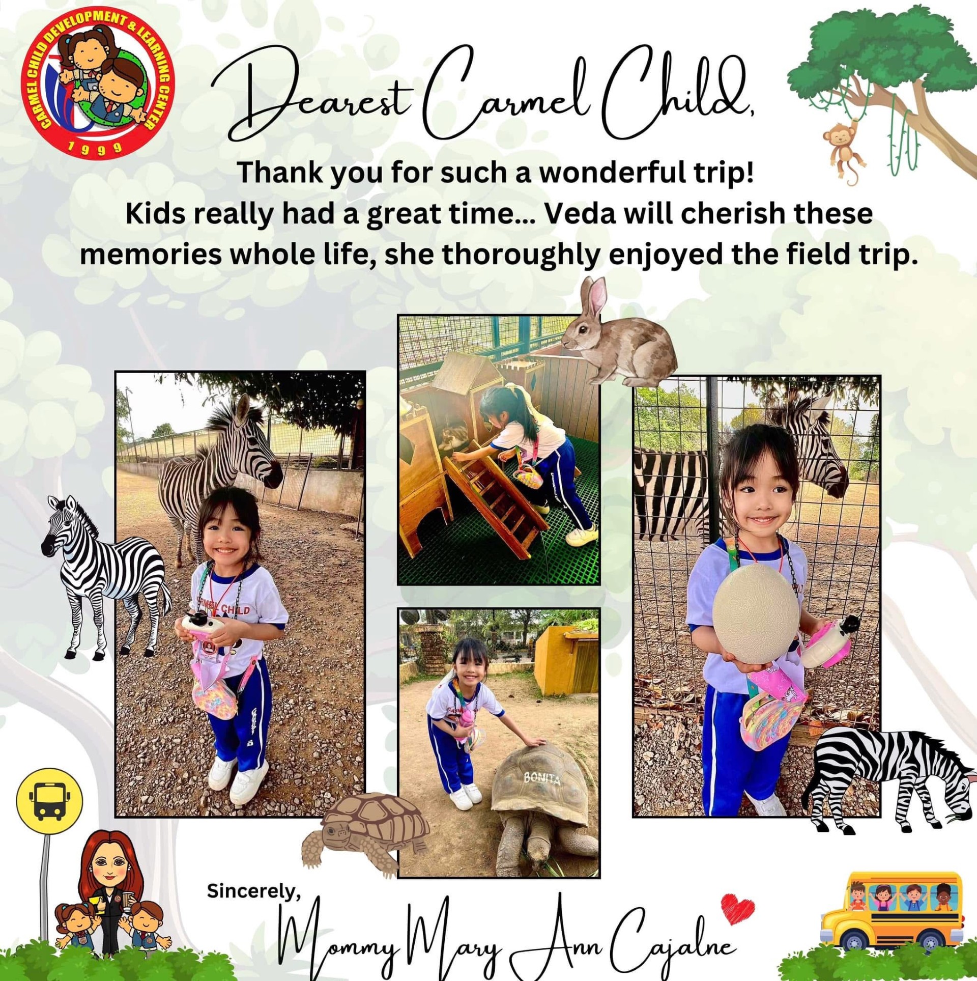 Highlight 18 - Carmel Child testimonial or achievement