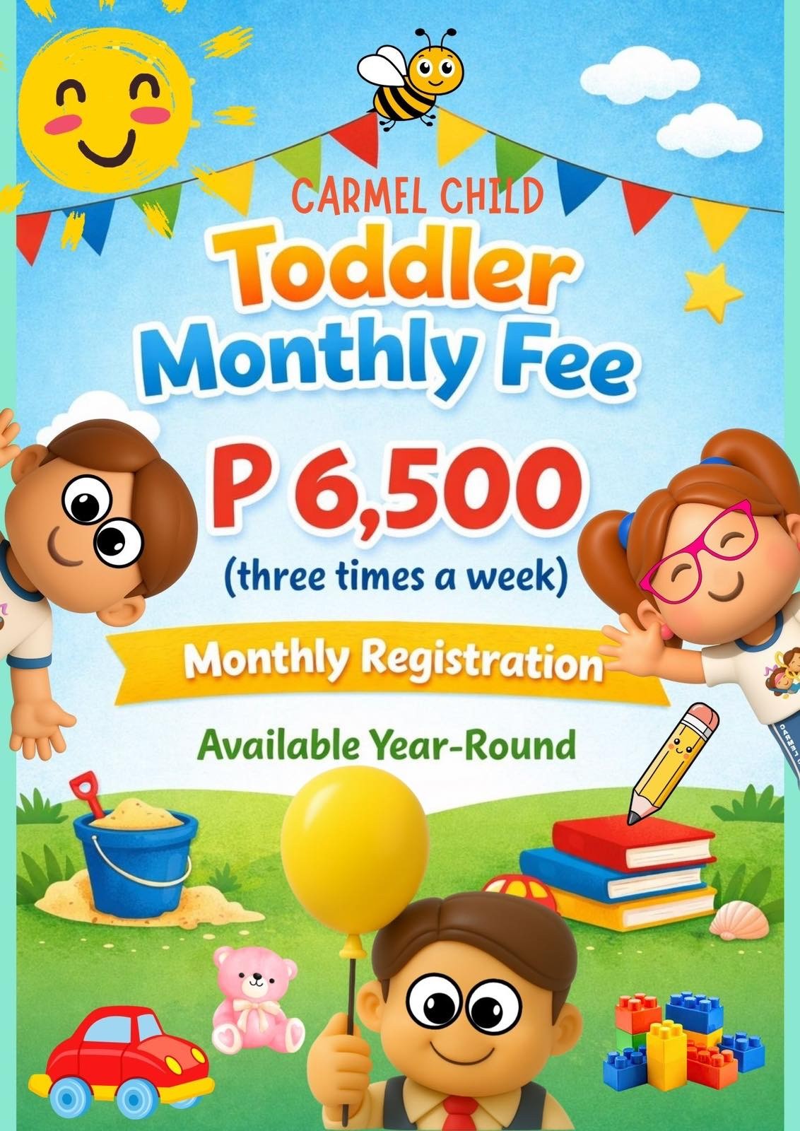 Toddler Monthly Fee