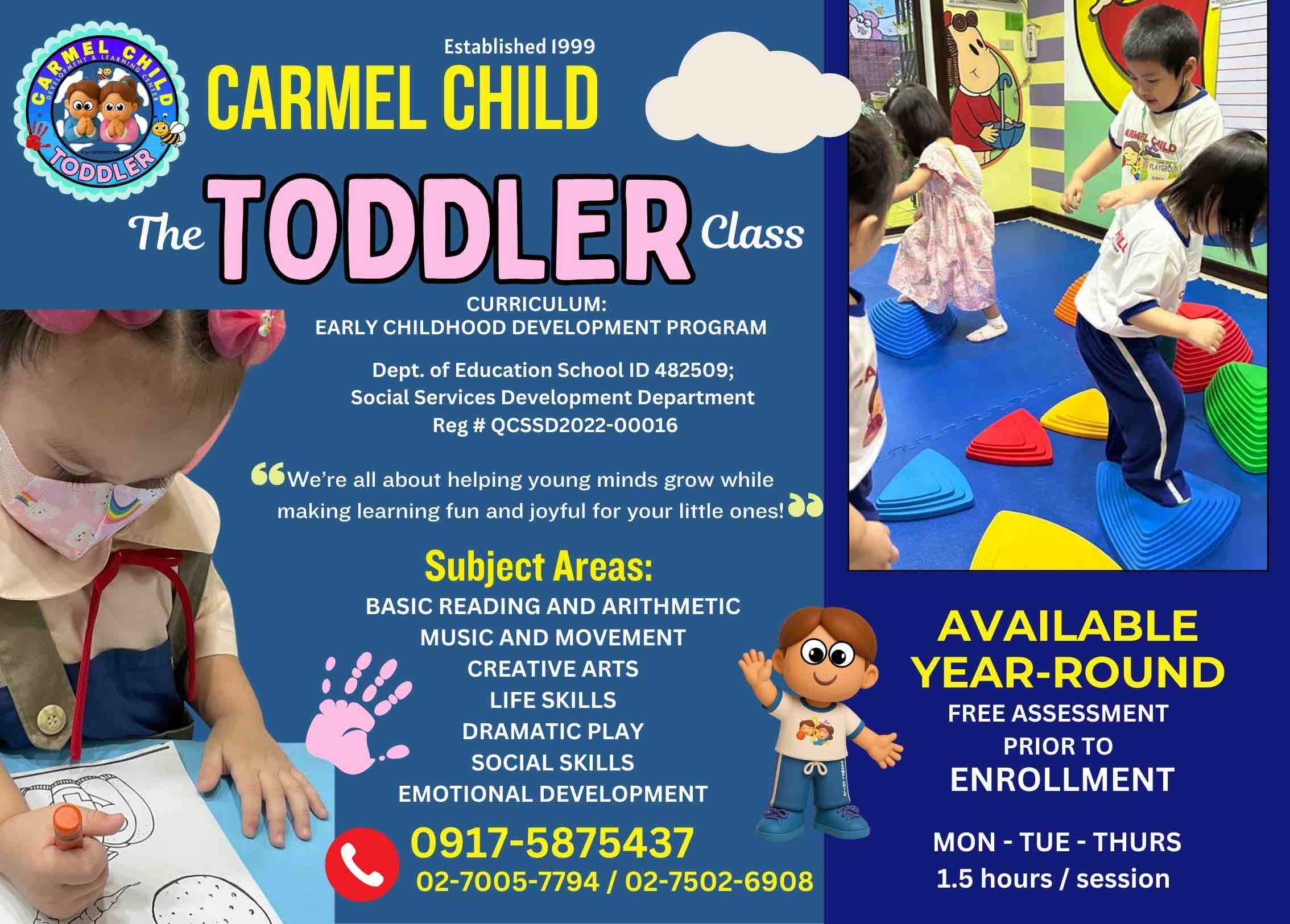 Toddler Program Overview