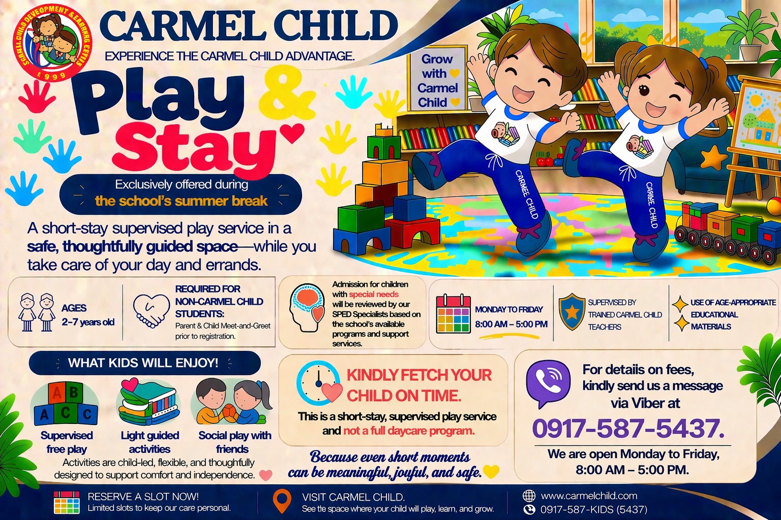 Play & Stay Program