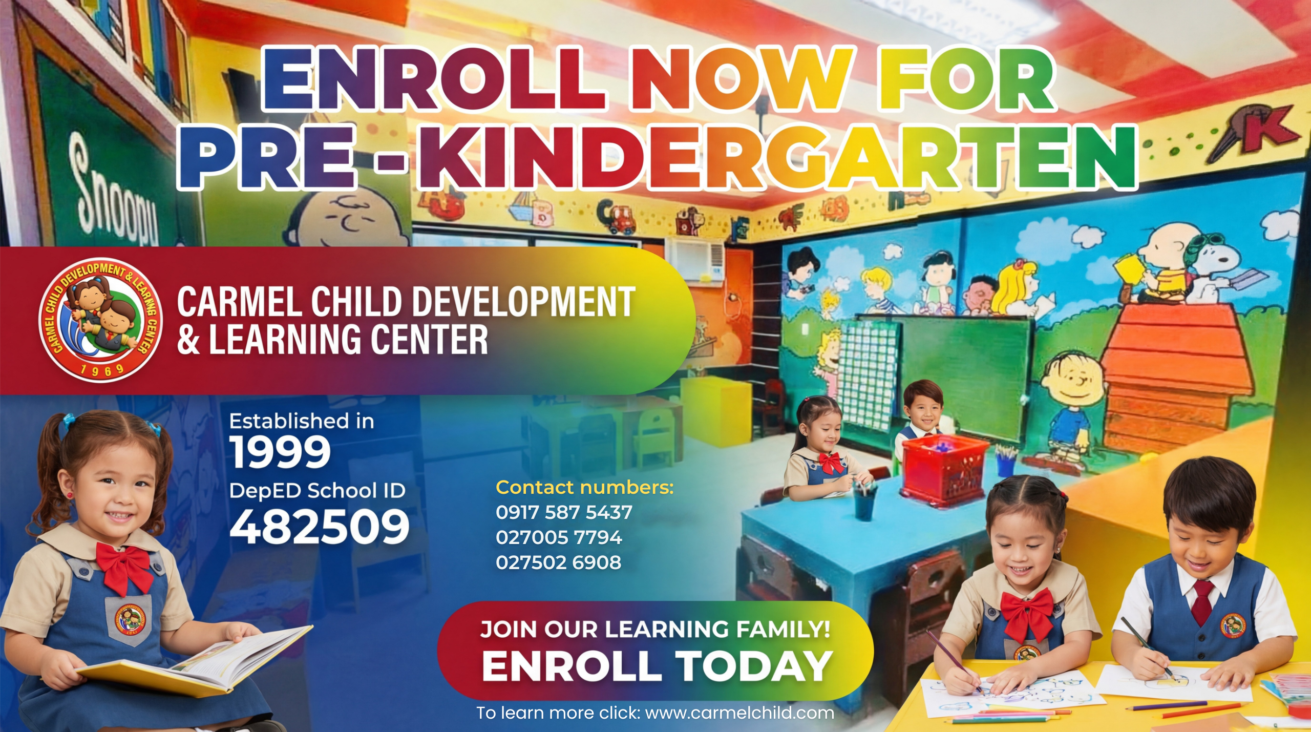 Pre-Kindergarten Program - Carmel Child Development & Learning Center